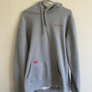 Seager Gray Men's Hoodie